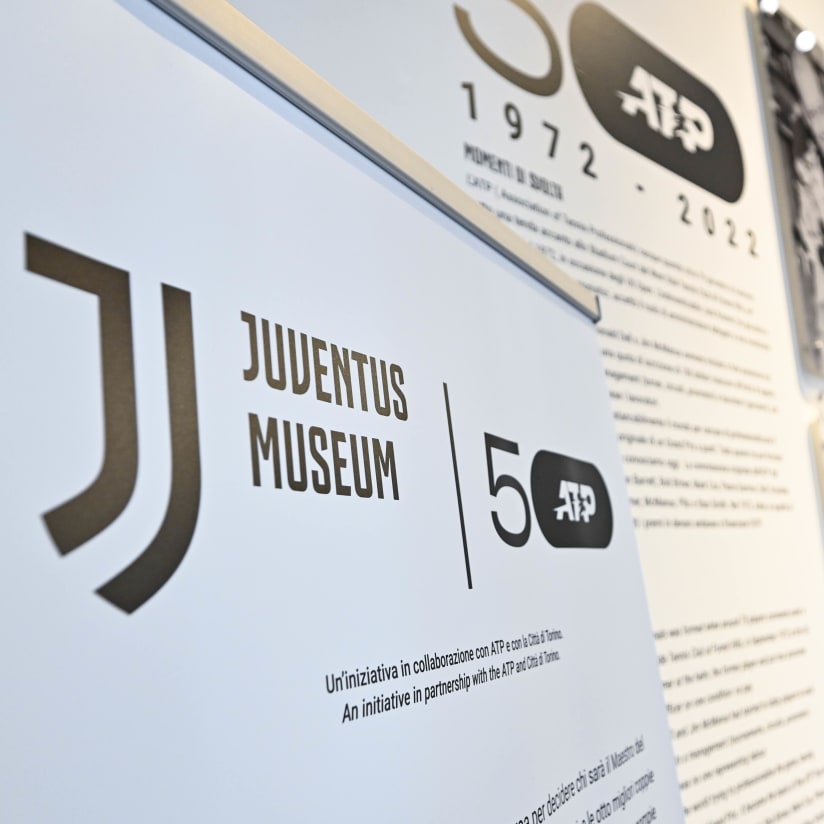 The Juventus Museum celebrates the history of tennis!