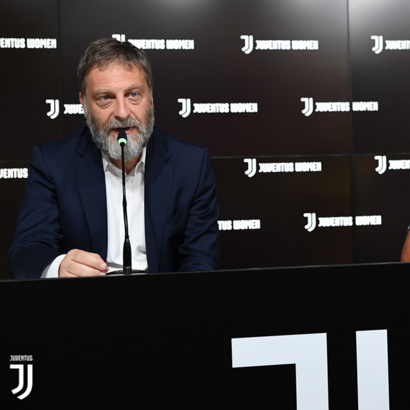 La conferenza stampa di presentazione della Juventus Women
