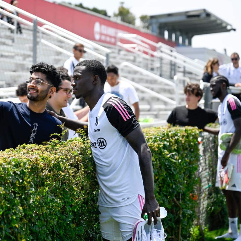 Weah: "I felt the fans' love from day one"