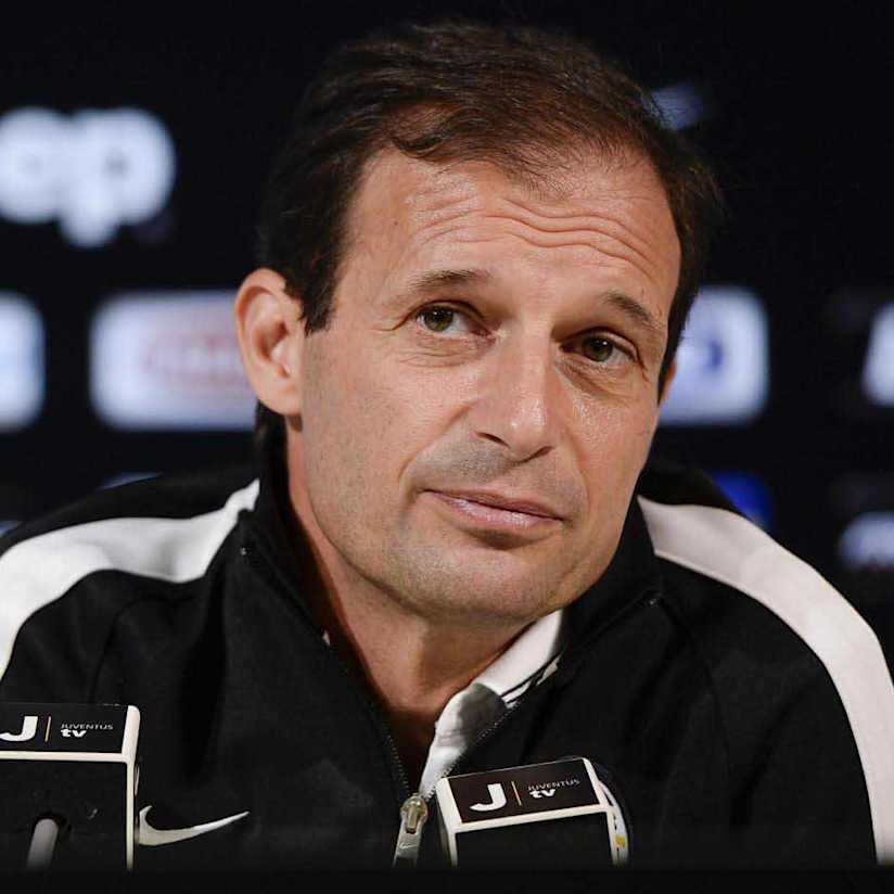 Allegri: «Domani si parte alla pari»