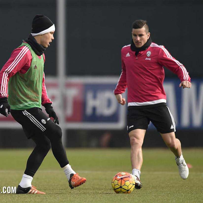 Back to ball work in Vinovo