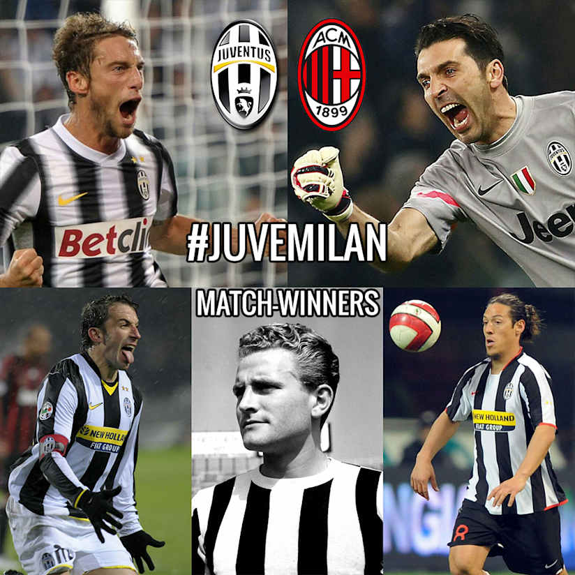#JuveMilan match-winners