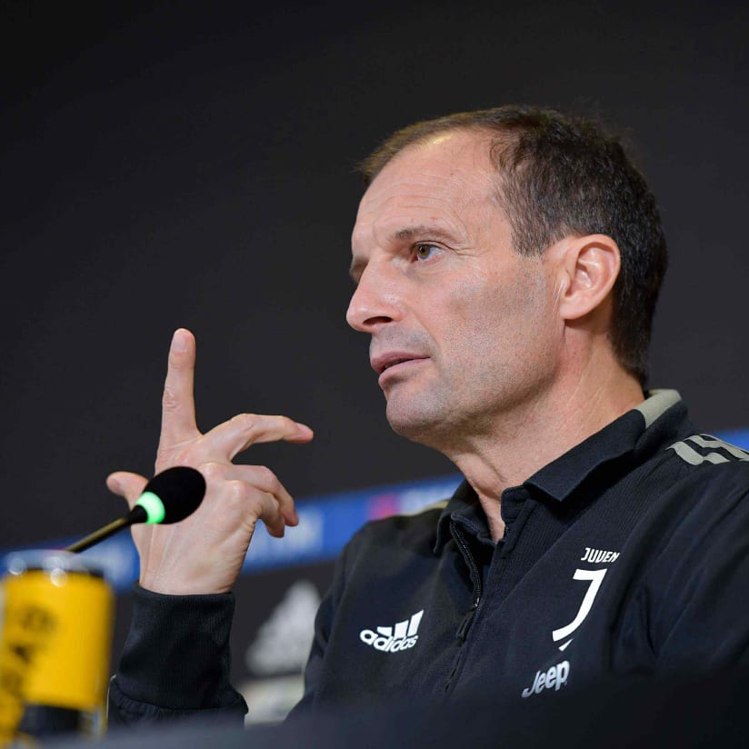 Allegri: The team is fine and very focussed
