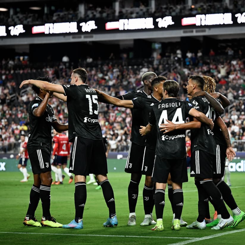Juve see off Chivas to win in Las Vegas!