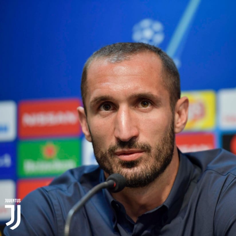 Chiellini: "We believe"