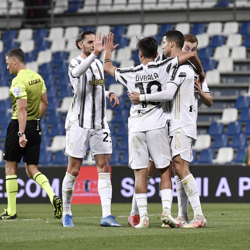 Three points for Juve against Sassuolo