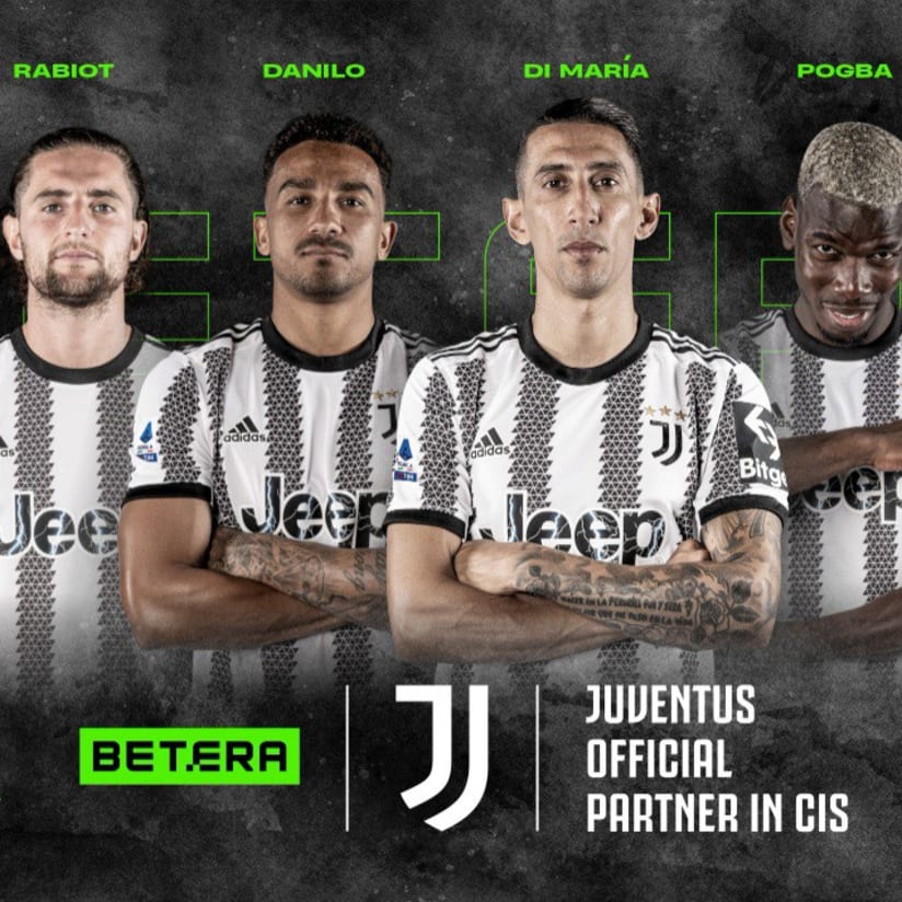 BETERA NAMED JUVENTUS OFFICIAL BETTING PARTNER IN CIS