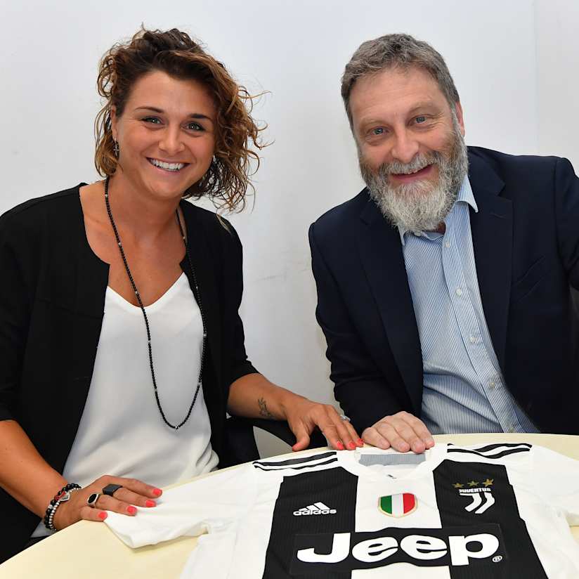 Cristiana Girelli è bianconera!