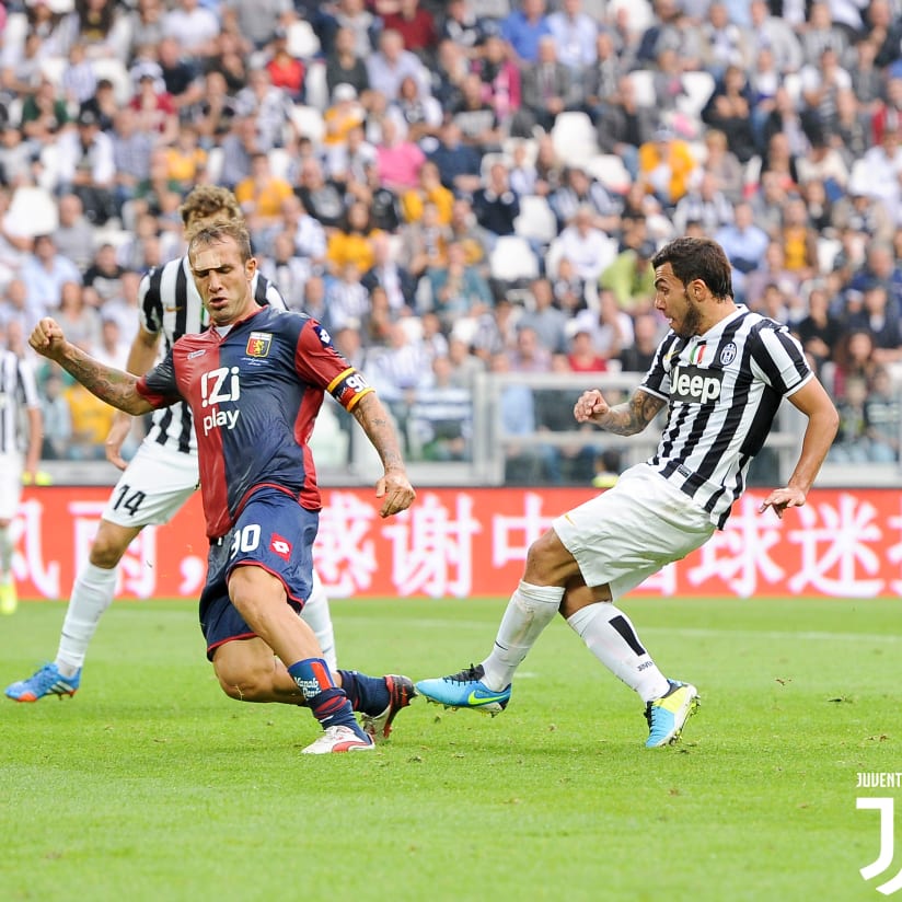 Four victories over Genoa at the Allianz
