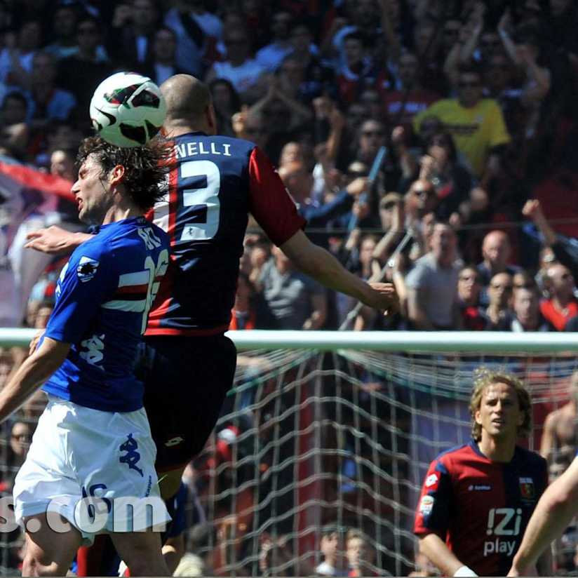 La Sampdoria in casa
