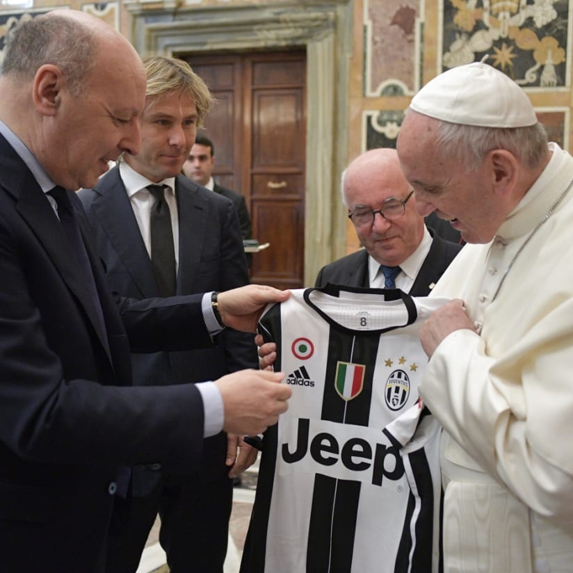 A meeting with the Pope in Rome