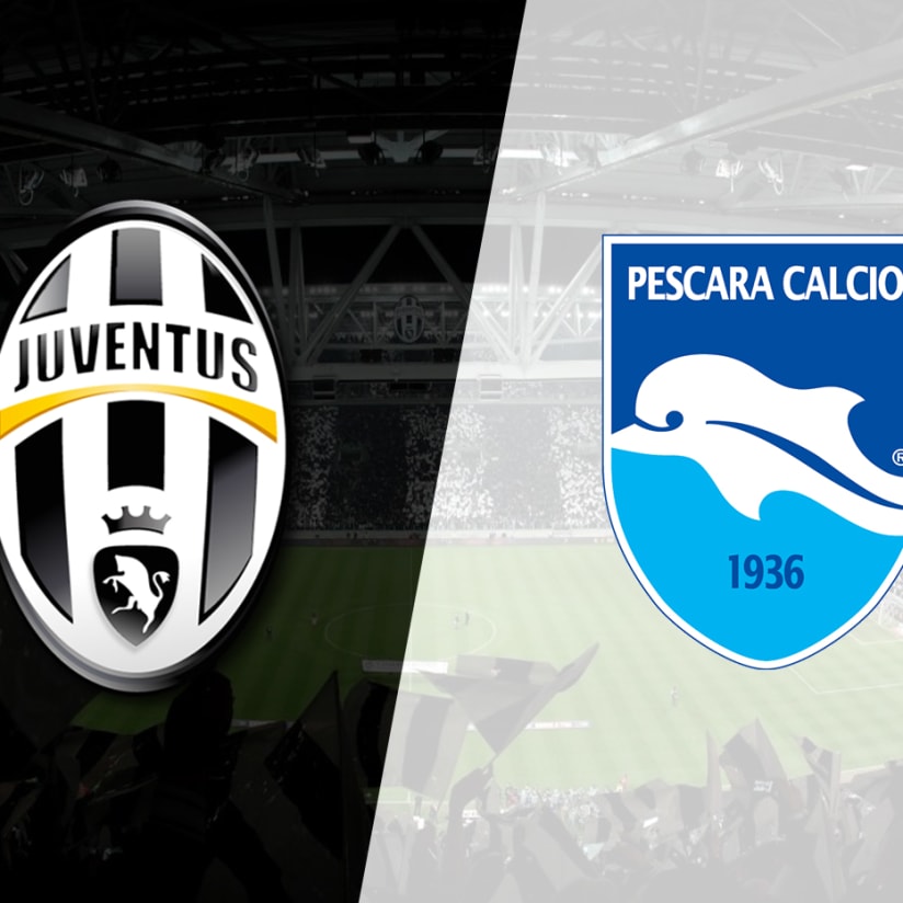 #JuvePescara: key names and numbers