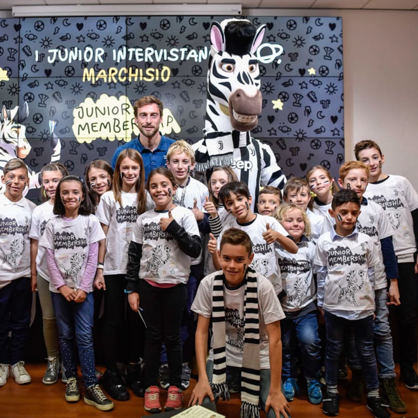 Claudio Marchisio fields Junior Reporter questions
