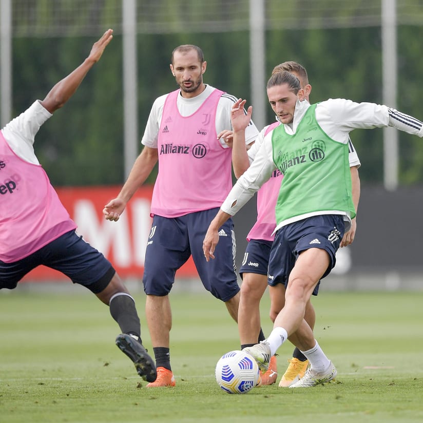 Training Center | At work towards Roma-Juve