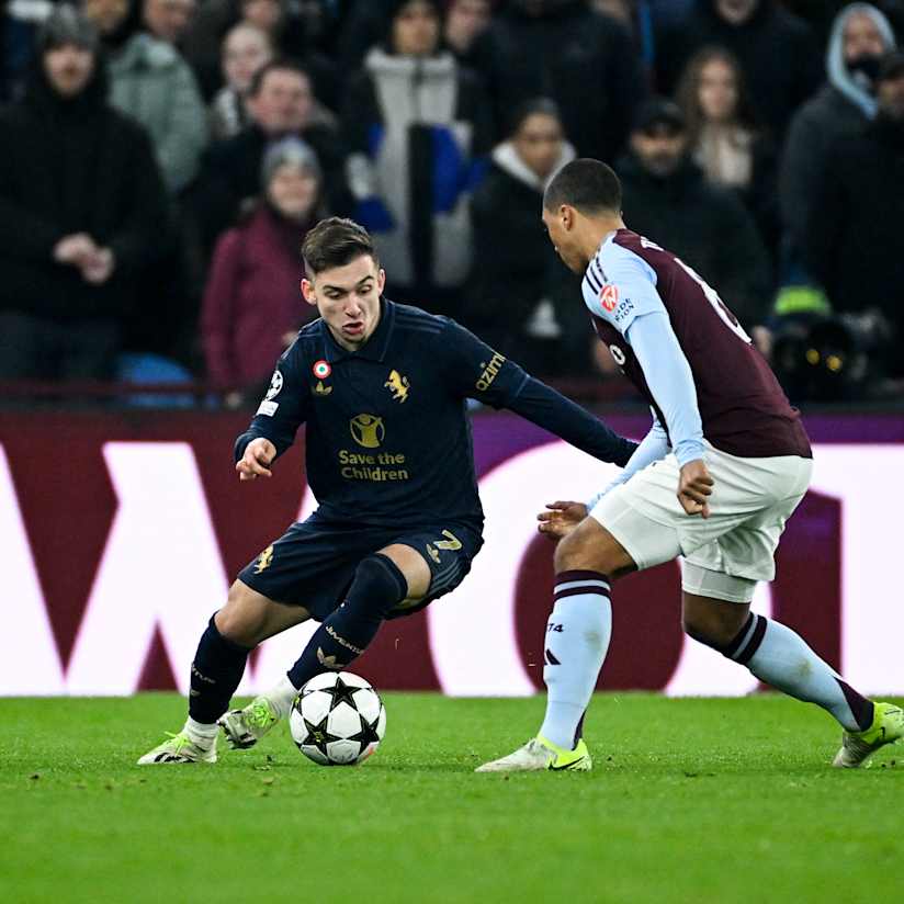 Juve claim point after eventful Aston Villa clash