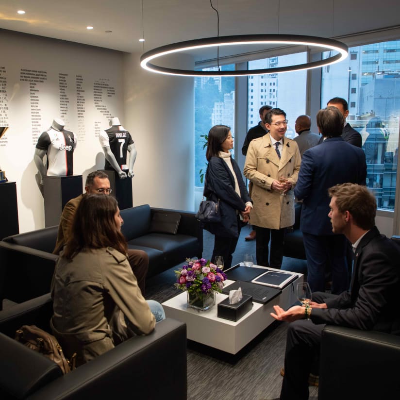 The Juventus Hong Kong office opening