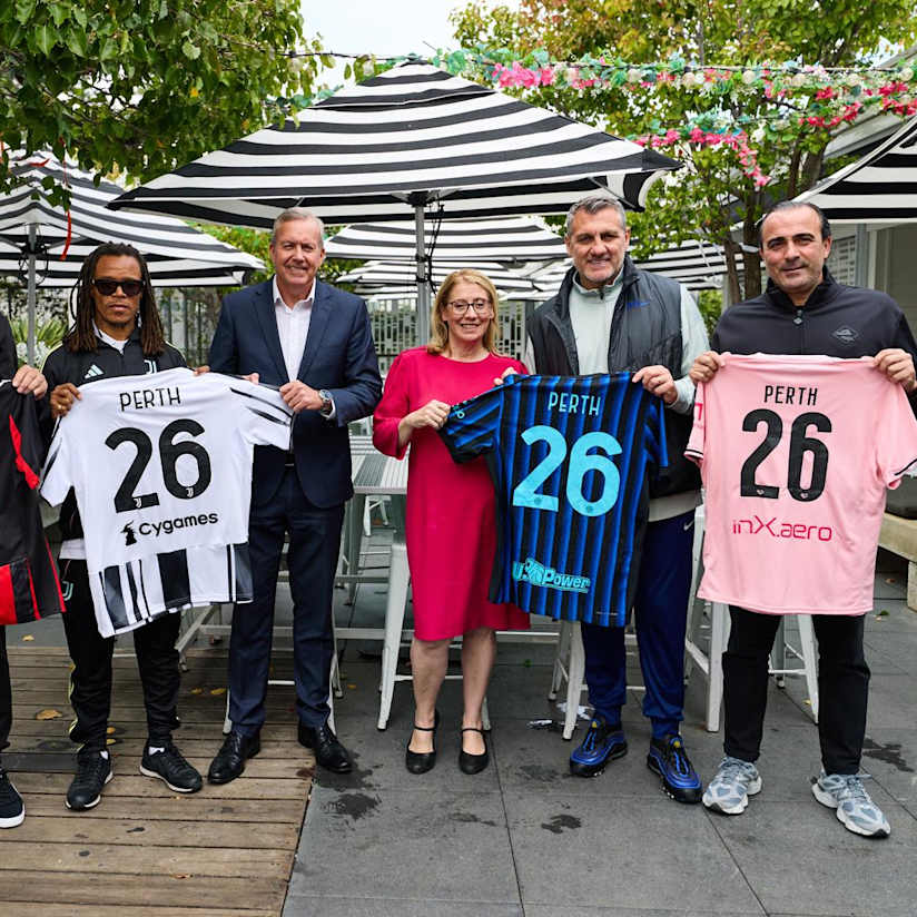 Juventus Summer Tour powered by Jeep | ‘Calcio Italiano – The Italian Football Festival’ launched in Perth