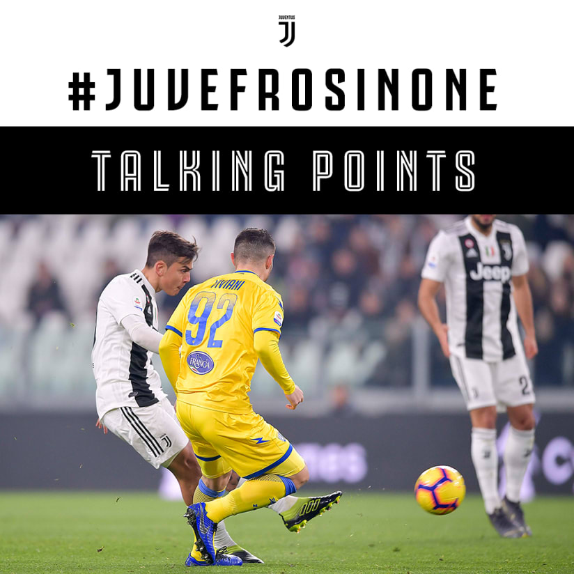 Juve-Frosinone, Talking Points