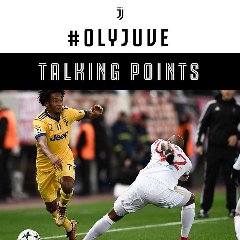 Olympiacos-Juve, Talking Points