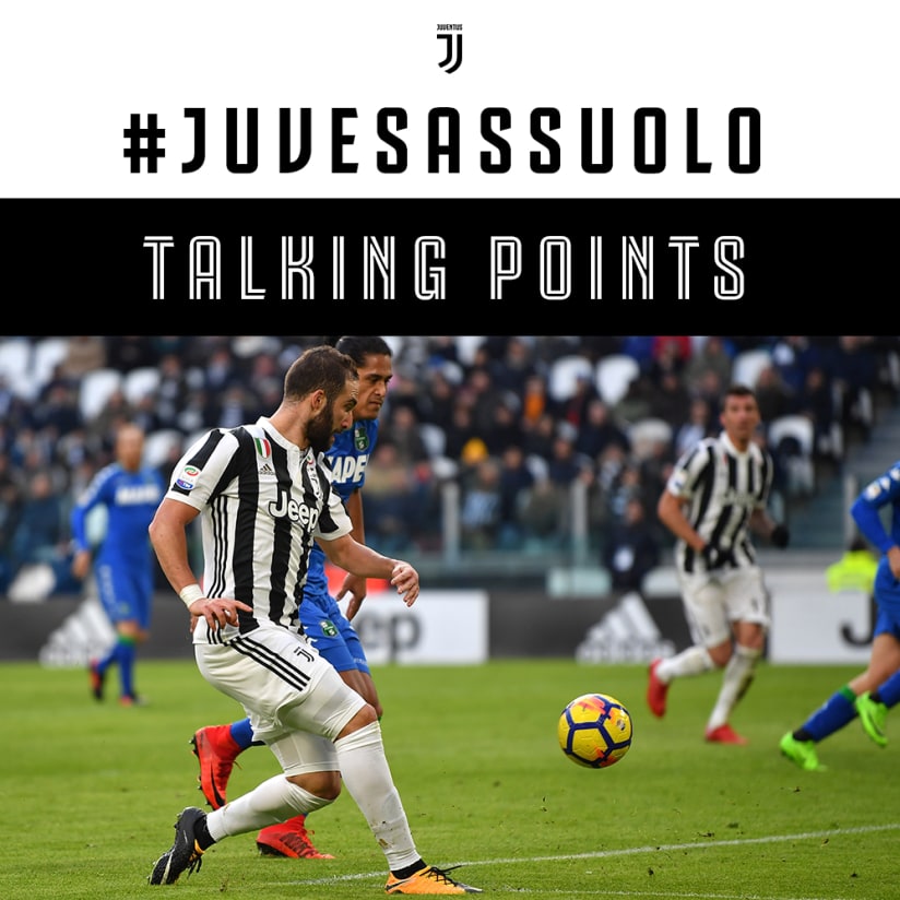 Juve-Sassuolo, talking points