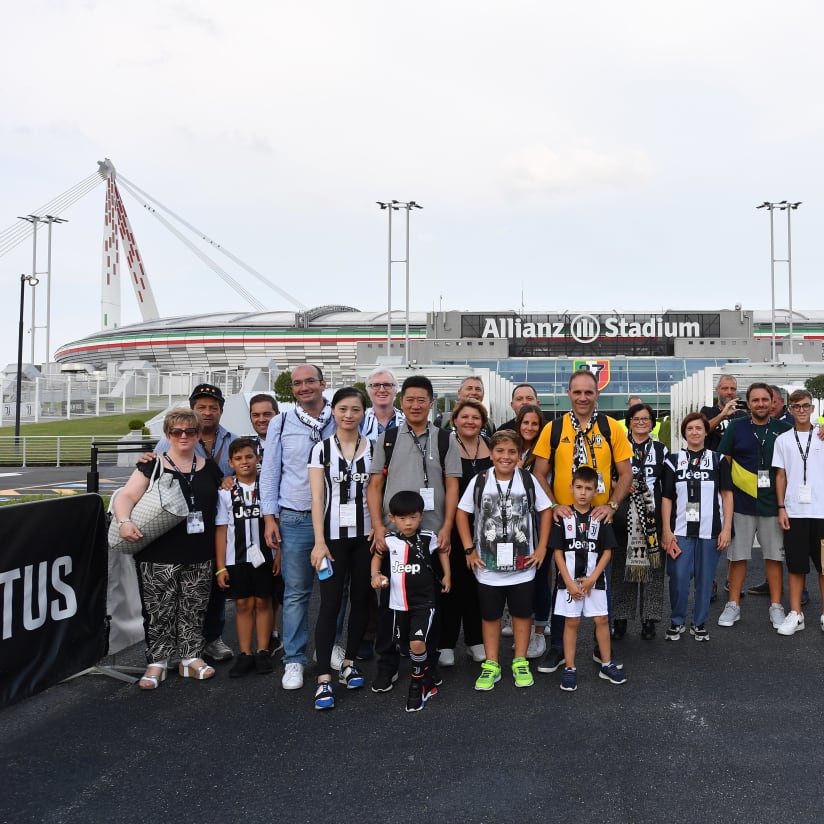 Juventus - Napoli, walk about Official Fan Club
