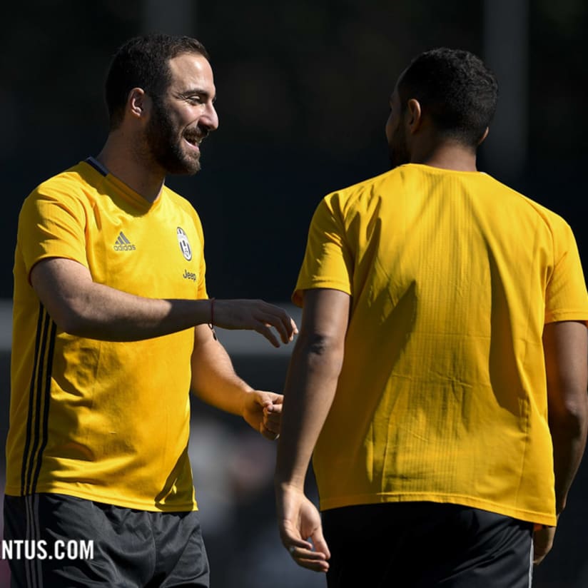 Wednesday workout for Bianconeri