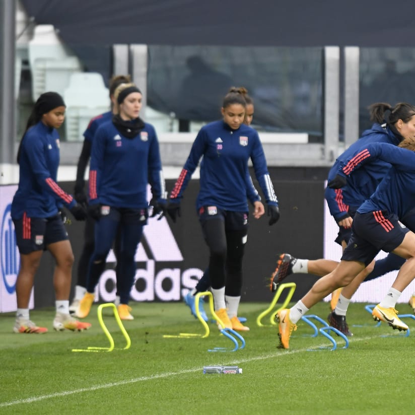 Gallery | Lyon train at Allianz Stadium