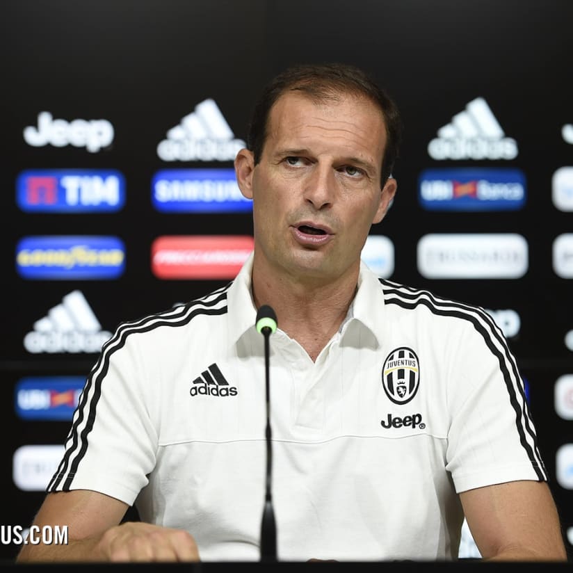 Allegri: “Three points in our thoughts”