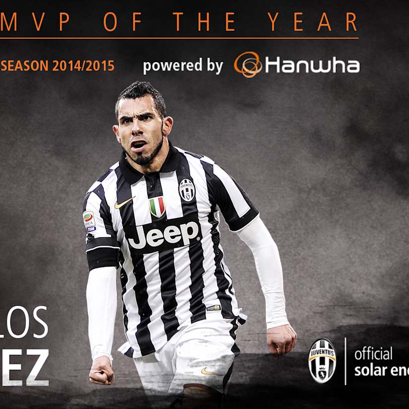 Player of the year? The J-Members have spoken: Tevez!