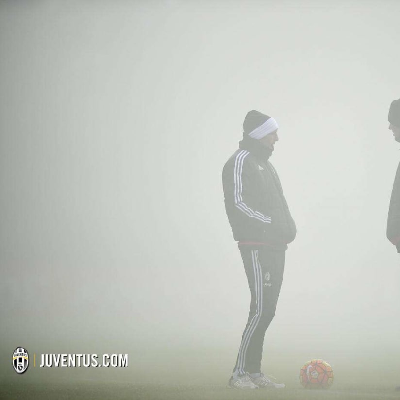 Bianconeri back to work at Juventus Center