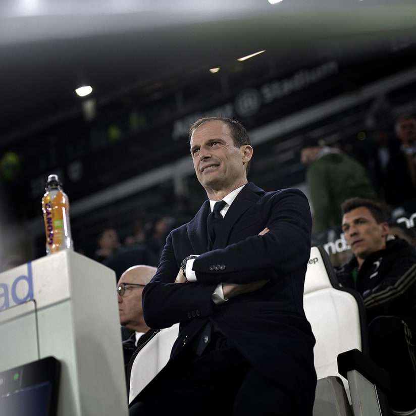 Allegri: «Fiducioso per martedì»