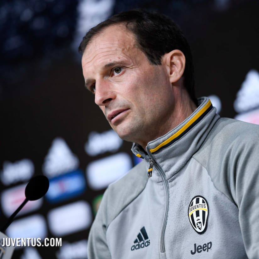Allegri: “We must mean business against Milan”