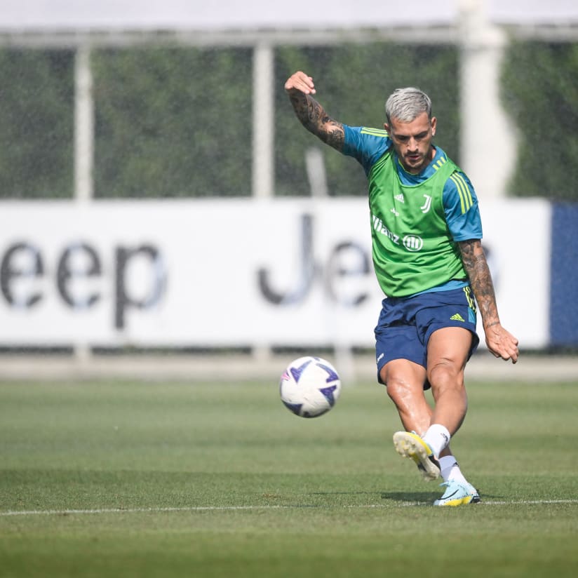 Leandro's first training