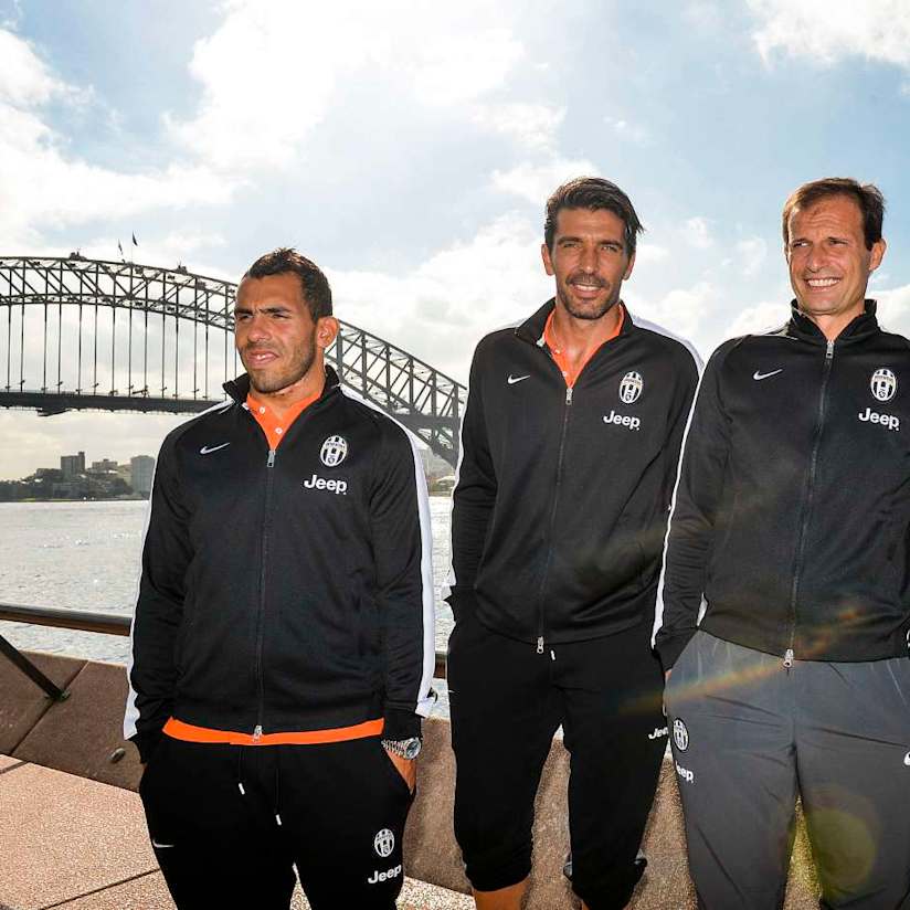 Bianconeri delight Down Under