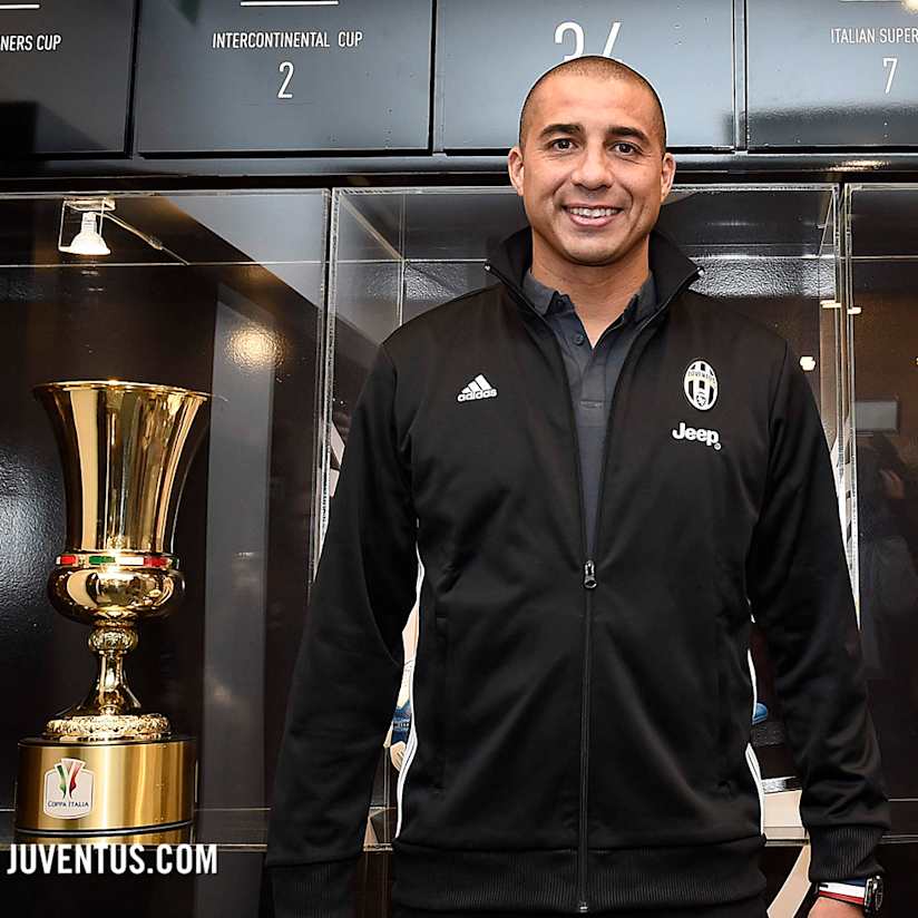 David Trezeguet al J|Megastore dello Stadium