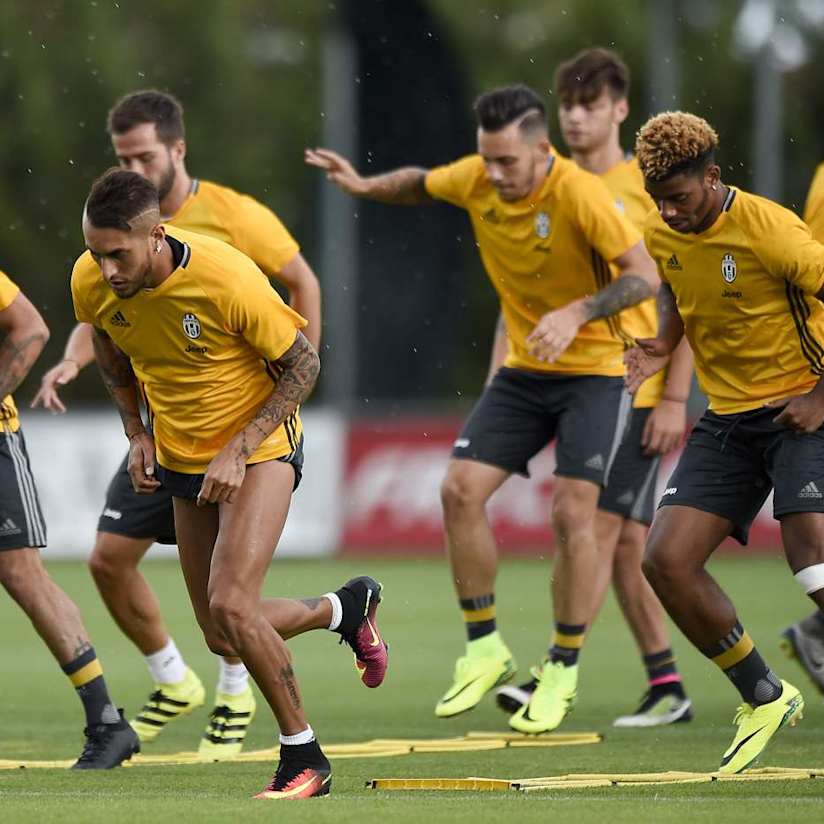 Thorough Thursday workout for Bianconeri