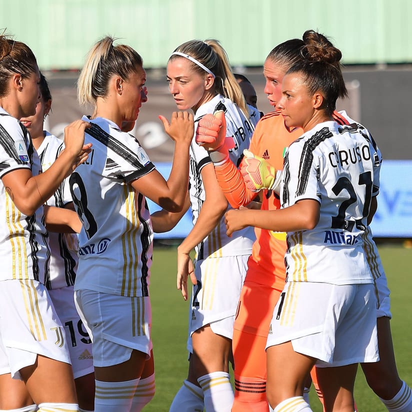 Bianconere squad list for first home match