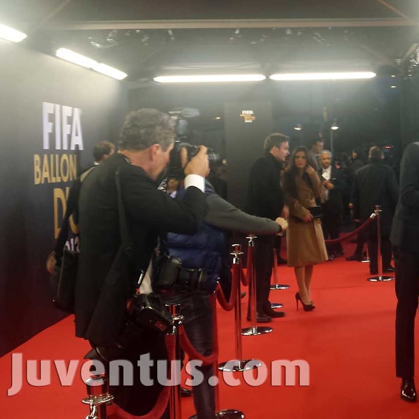 Anche la Juve sul red carpet di Zurigo