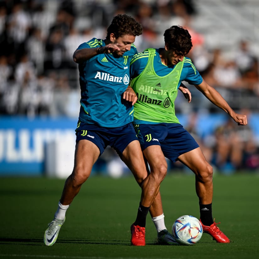 Gallery | Training session with bianconeri people