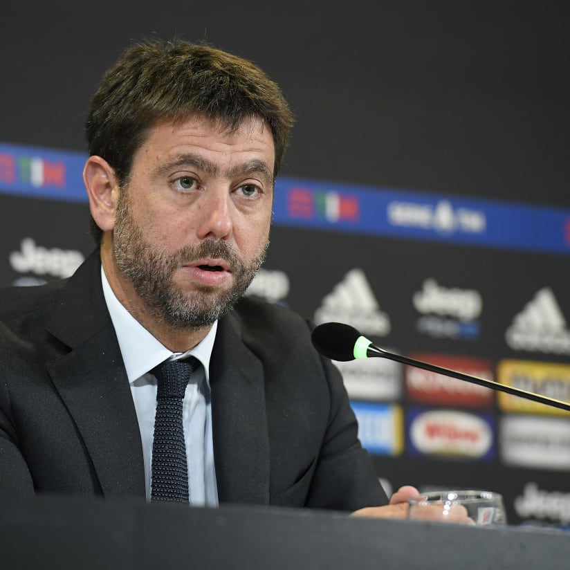 Andrea Agnelli: "We respect protocols"