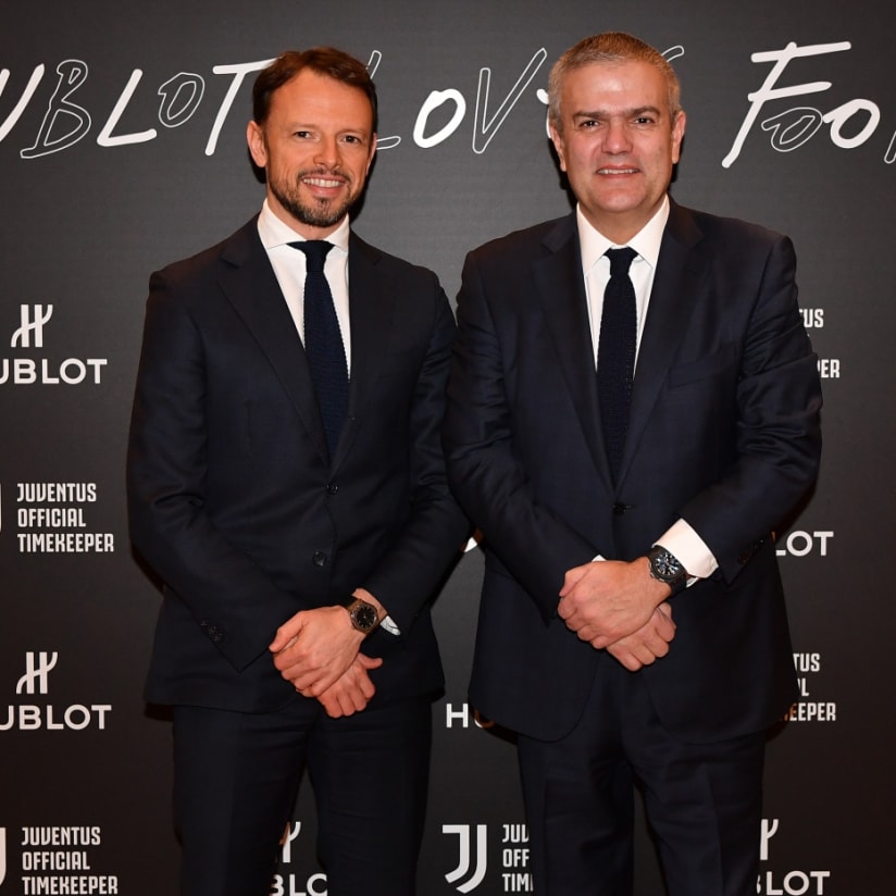 Hublot partnership event at Allianz Stadium