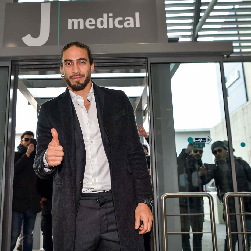 Martin Caceres arrives at J|Medical