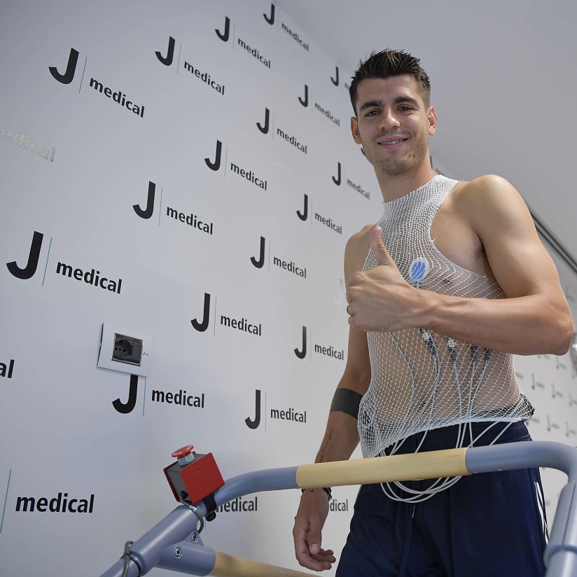 Visite mediche per Morata