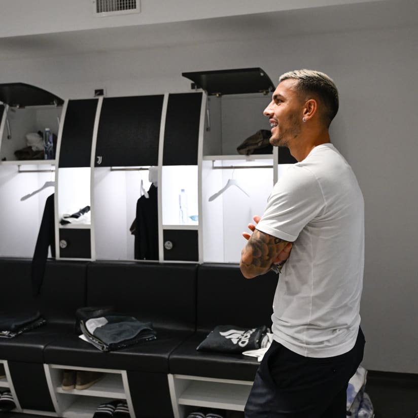 Paredes arrives at the Allianz! 
