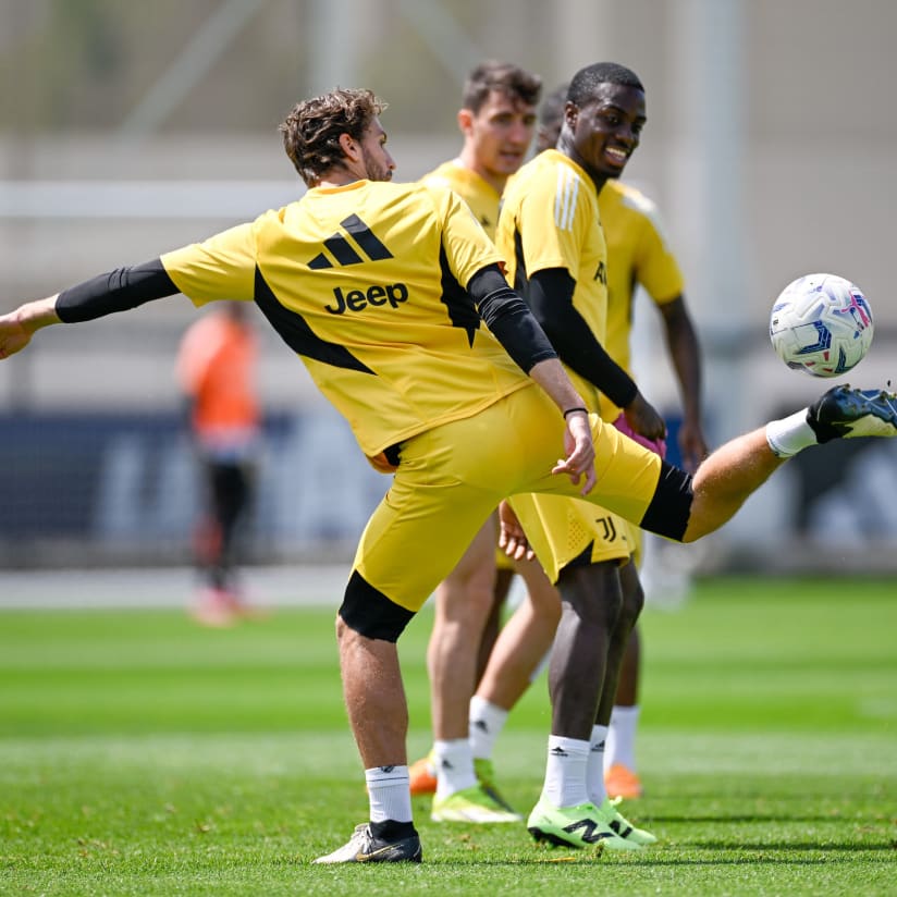 Gallery | Getting set for Salernitana