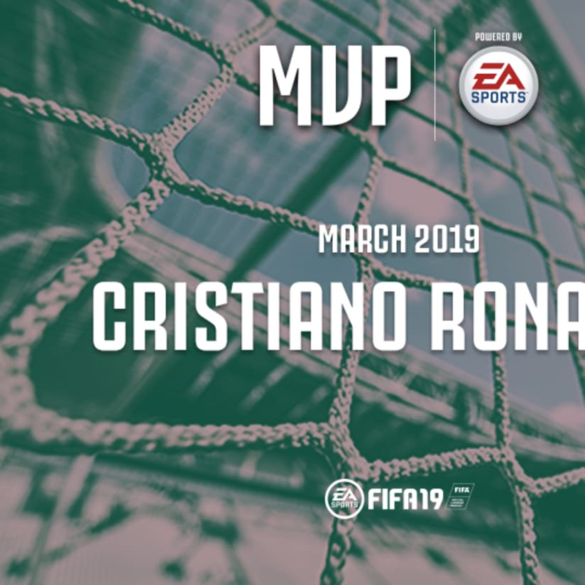 March MVP: Ronaldo gets the most votes!