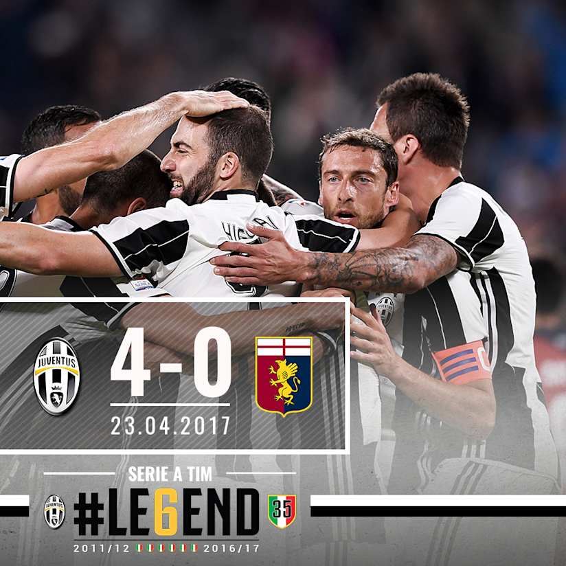 #LE6END REWIND: Juve 4-0 Genoa