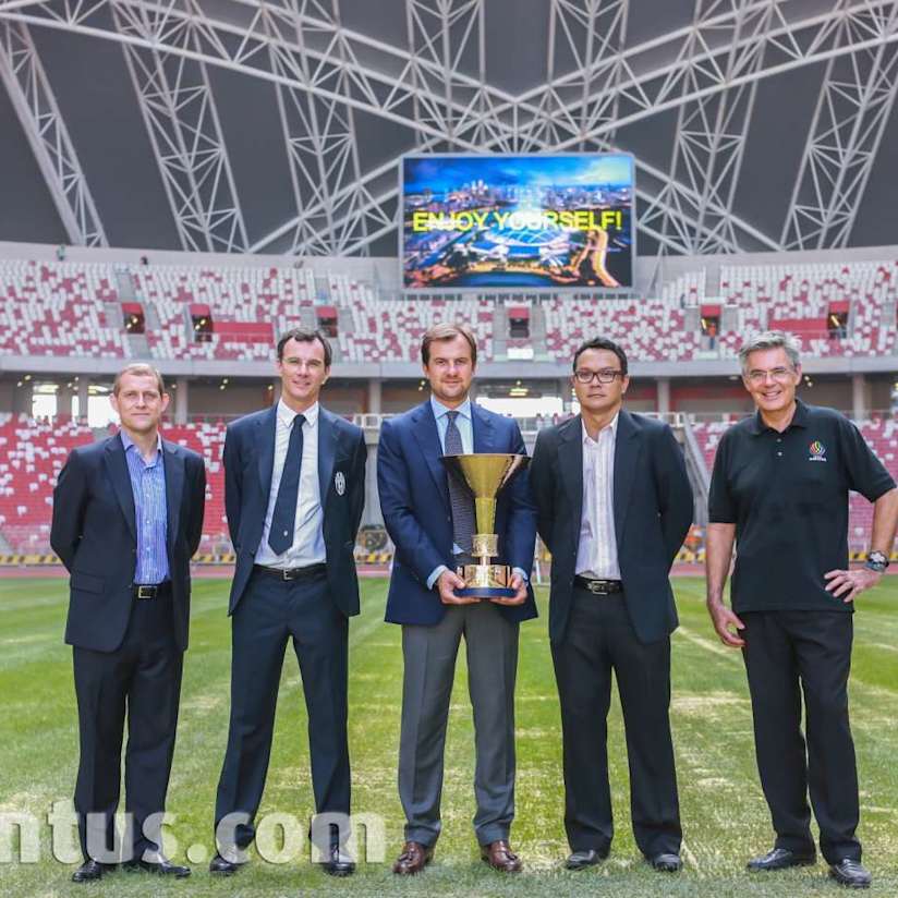 Singapore, cresce la voglia di Juve