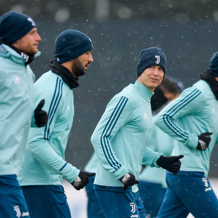 Tattica sotto la neve di Vinovo
