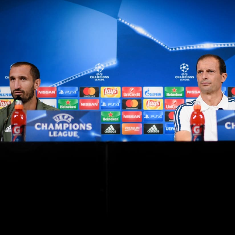 Live: Juventus Champions League press conference
